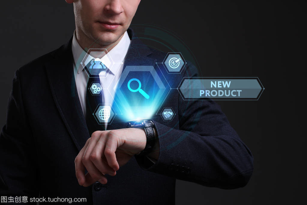 業務,技術,互聯網和網絡概念。年輕的生意